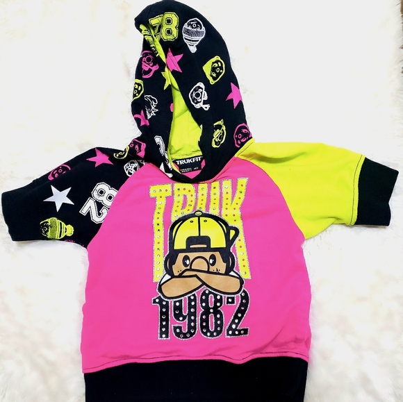 Trukfit Shirts Tops Trukfit Girls Lil Tommy 982 Sweatshirt